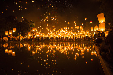 Yipeng festival in Chiangmai, Thailand.