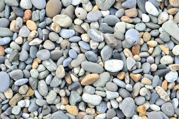 pebbles sunlit background