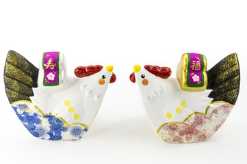 酉年　干支の置物