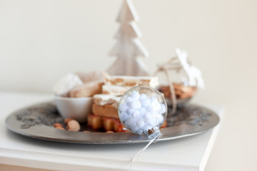 Turron, mantecados and polvorones, typical Spanish Christmas sweets