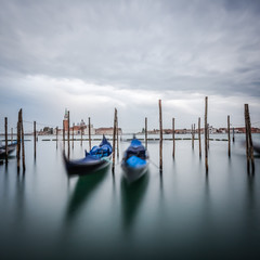 Gondolas in Venice