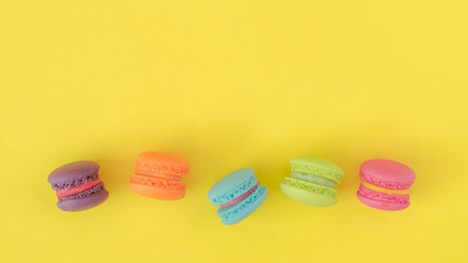 Colorful macaroons