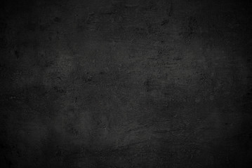 Fototapeta premium Empty black concrete stone surface texture