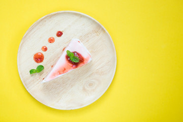 Strawberry crape cake