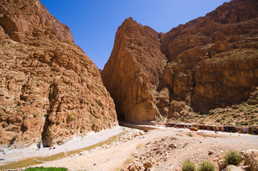 Todra gorge in Morocco