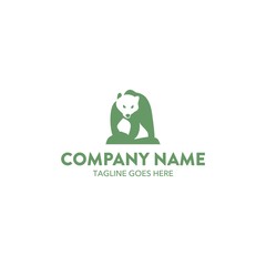 Obraz premium Bear Logo Template