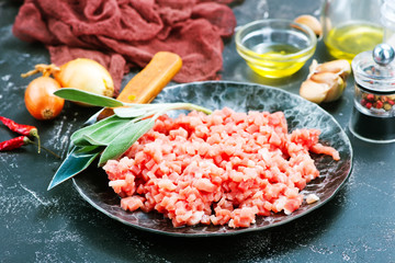 minced meat
