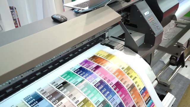 CMYK plotter printing typography