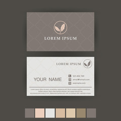 business card vector template