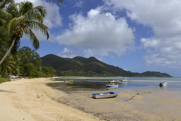 Fototapeta na wymiar Ile de Praslin, Iles Seychelles