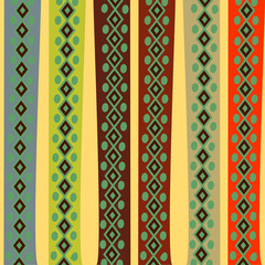 Ethnic Abstract bright pattern background. 