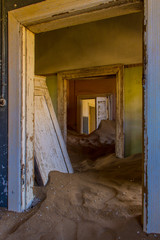 Haus in Kolmanskop, Zimmerflucht