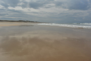 Plaża nad oceanem Atlantyckim