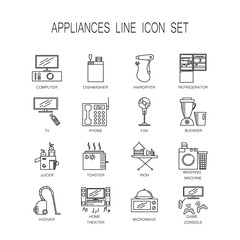 Applianse icon set.