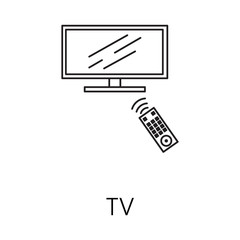 TV line icon.