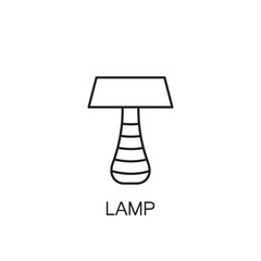 Lamp line icon set. High quality pictogram.  Outline vector symbol for design website or mobile app. Thin line sign  for logo, visit card, etc.