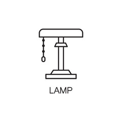 Lamp line icon set. High quality pictogram.  Outline vector symbol for design website or mobile app. Thin line sign  for logo, visit card, etc.