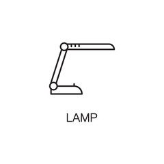 Lamp line icon set. High quality pictogram.  Outline vector symbol for design website or mobile app. Thin line sign  for logo, visit card, etc.