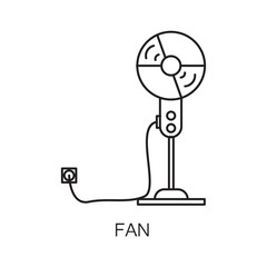 Coffee table line icon. Thin line pictogram for webdesign. Outline high quality sign for design websete, mobile app, logo. 