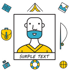 Vector people avatar.