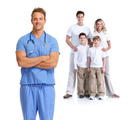 Obraz premium Family doctor.