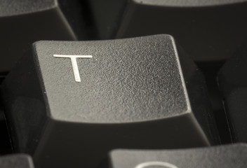 Letter T on keyboard