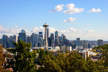 Fototapeta premium Seattle Skyline