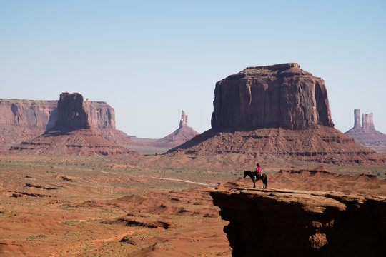 Horseman monument valley