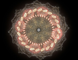 Geometry of Space series. Visually attractive backdrop made of c