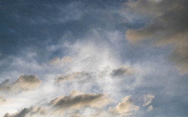 the sky with cloudy weather, for background picture, texture