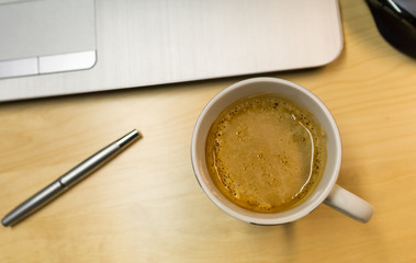 Office coffee at break