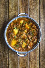 Beef and bean tagine