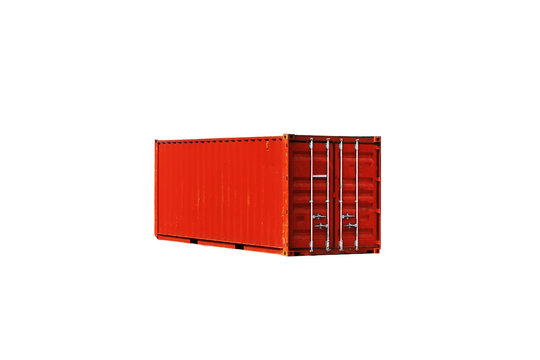 Alter Roter Seecontainer
