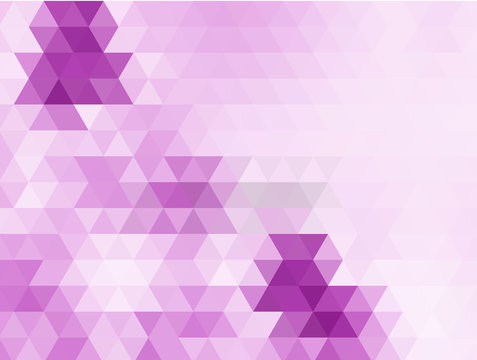 Abstract Background Pale Pink Triangles