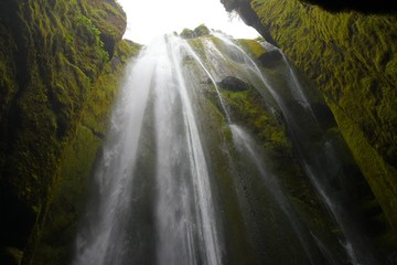 Gljufrafoss Wasserfall auf Island