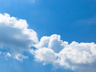 Fototapeta premium Blue sky and clouds