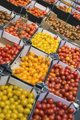 Tomatoes in shop