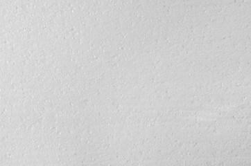 White styrofoam texture closeup background.