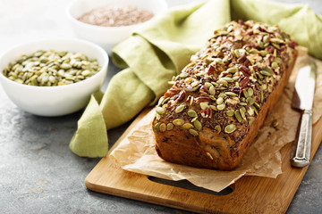 Healthy gluten free banana bread