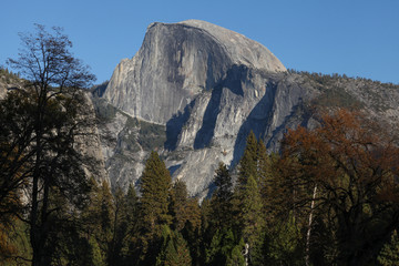 Obraz premium Half Dome as seen from Yosemite Valley.