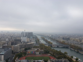 Obraz premium en haut de la tour effeil 4