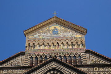 Fototapeta premium Cathedral in Amalfi, Italy, UNESCO
