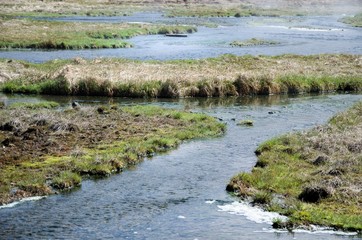 heiße Quellen auf Island
