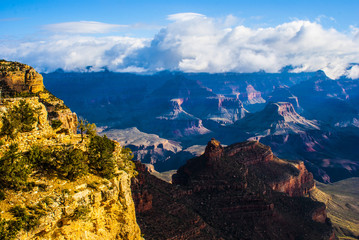 Fototapeta premium Grand Canyon, Bright Angel Point, North Rim