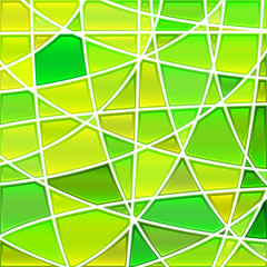 abstract vector stained-glass mosaic background