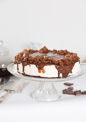 No bake cheesecake with chocolate