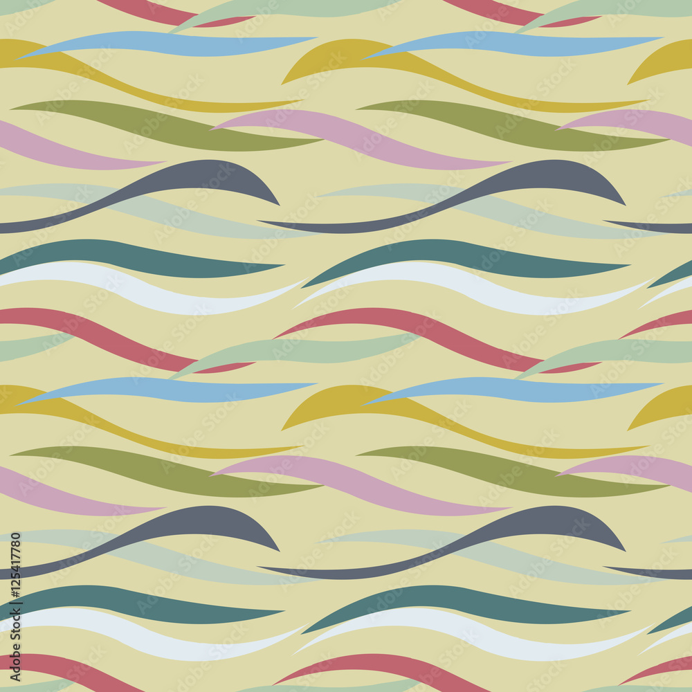 Poster waves pattern.