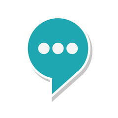 speech bubble message isolated icon vector illustration design