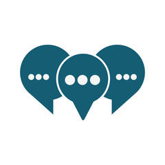 speech bubble message isolated icon vector illustration design