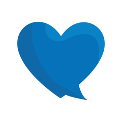 heart love isolated icon vector illustration design